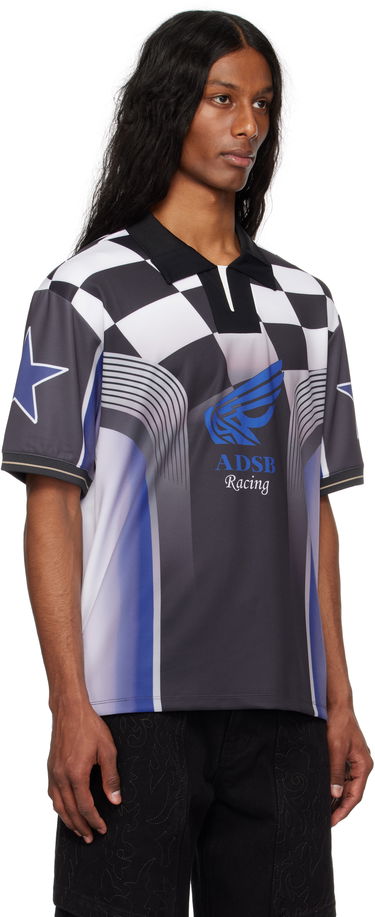 Dres Andersson Bell Andersson Bell Checkerboard Racing Polo Čierna | atb1298m, 1