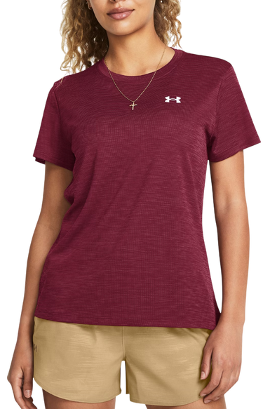 Tričko Under Armour T-Shirt Tech Textured Červená | 1383641-625, 0