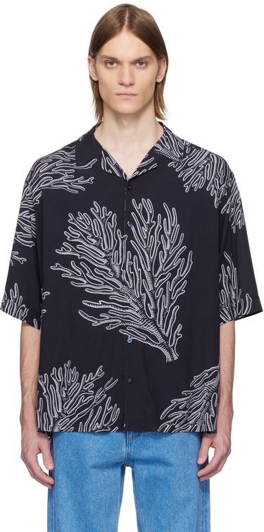 Košeľa BOSS BOSS Coral Print Shirt Čierna | 50538280, 0