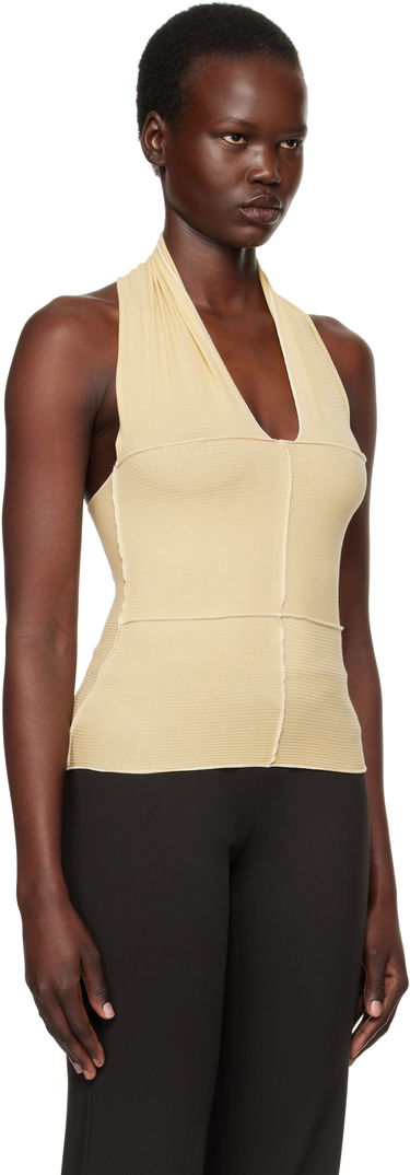 Tielko Baserange Halter Neck Top Žltá | TOCH-RB-SP25, 1
