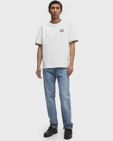 Tričko Drôle de Monsieur Slogan PiquÈ T-shirt Biela | H-TS262-CO167-OW, 2