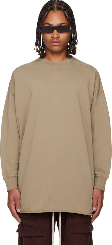 Mikina Rick Owens DRKSHDW Concordians Tommy LS Sweatshirt Béžová | DU02E7292 RIGP, 0