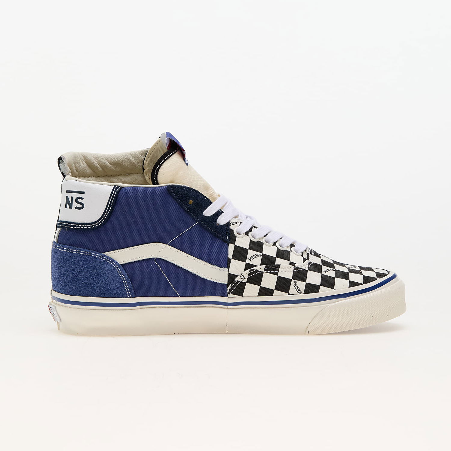 Tenisky a topánky Vans Clash The Wall LX Suede/Canvas Black Checkerboard Navy | VN000CNKBKC1, 1