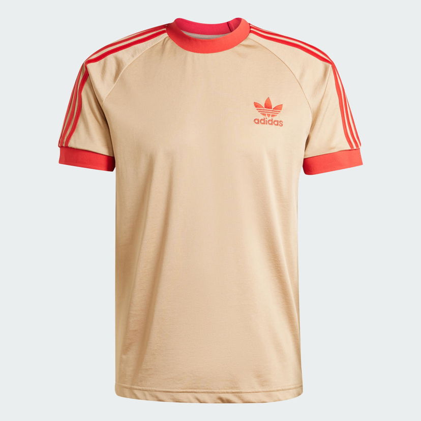 Tričko adidas Originals 3-Stripes T-Shirt Béžová | JM6290