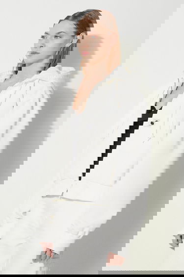 Bunda Carhartt WIP Amherst Oversize Cropped Hooded Jacket Biela | I033151.D602, 3