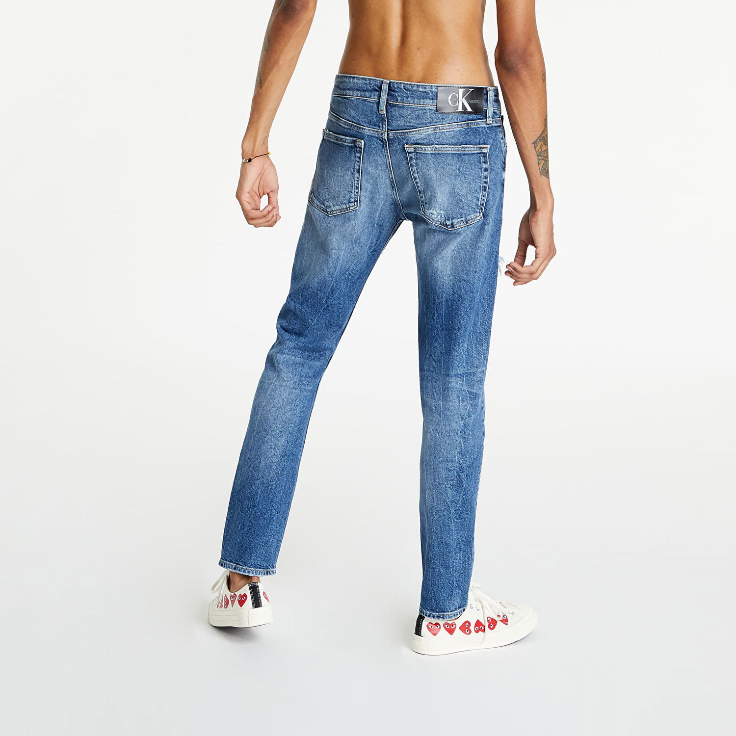 Džínsy CALVIN KLEIN Jeans Slim Taper Modrá | J30J321284 1BJ, 1