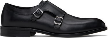 Oblečenie BOSS Flexible Sole Monk Strap Shoes Čierna | 50536161, 0