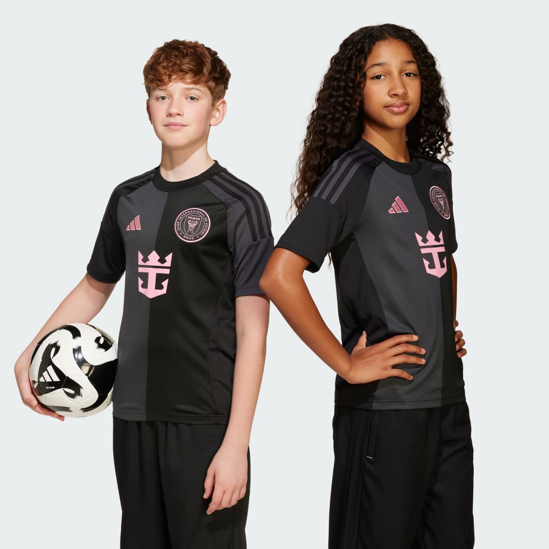 Dres adidas Performance Inter Miami CF 25/26 Messi Youth Away Jersey Čierna | JI6820, 0