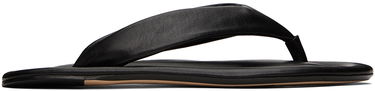 Tenisky a topánky BY FAR Dasha Leather Thong Sandals Čierna | 23SSDASBLNAP, 0