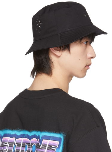 Šiltovka We11done We11done Hotfix Star Bucket Hat Čierna | WD-AH1-22-410-U-BK, 2