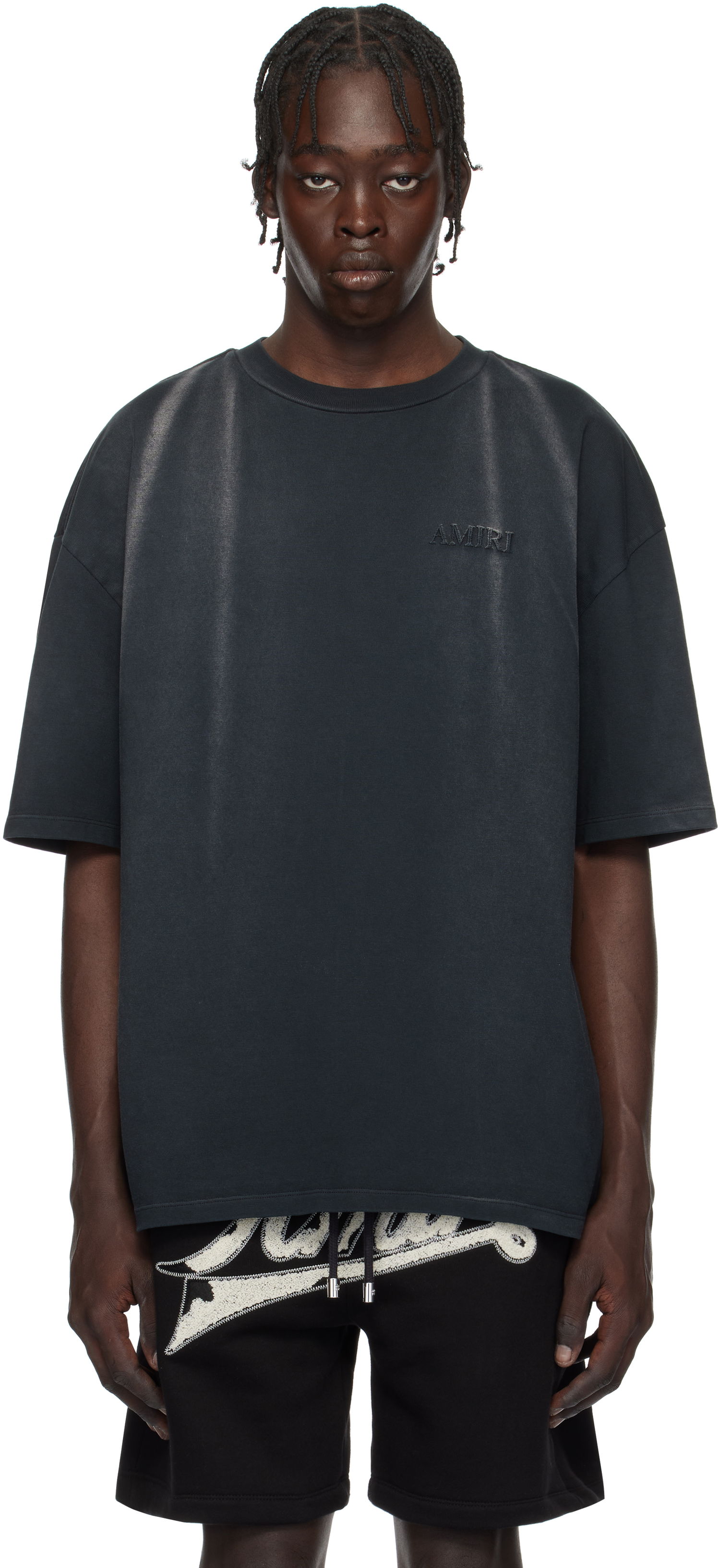 Tričko AMIRI Vintage Oversized T-Shirt Čierna | AMJYTE1137, 0