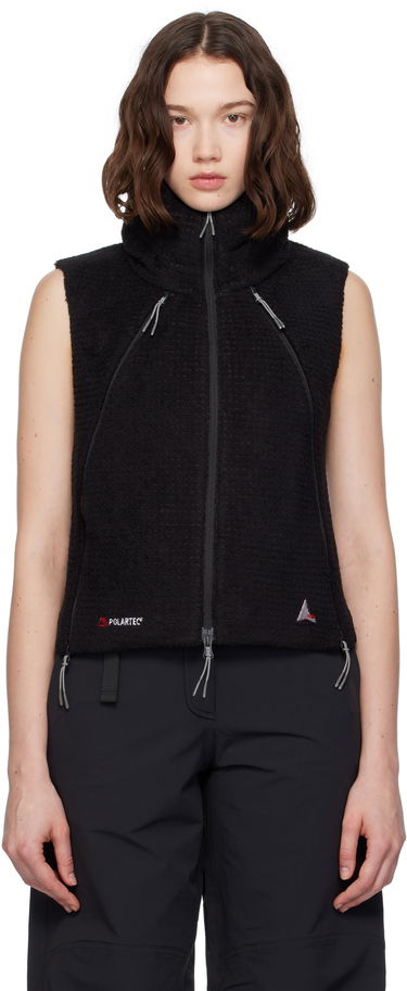 Vesta ROA ROA High Loft Fleece Vest Čierna | RBWW004FA02, 0