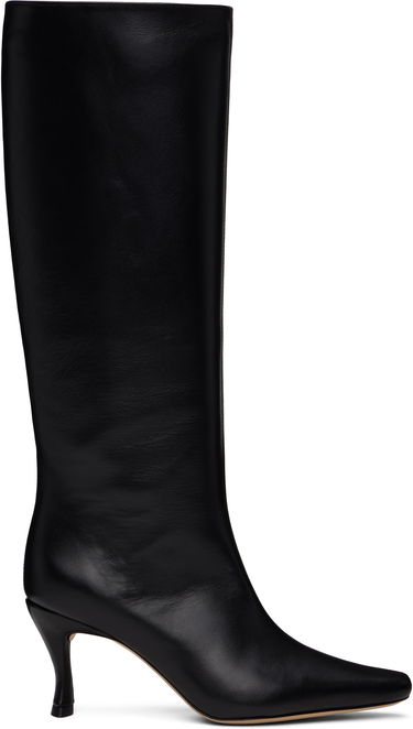 Tenisky a topánky BY FAR Stevie 42 Tall Leather Boots Čierna | 21PFSVIDBLSMC, 0