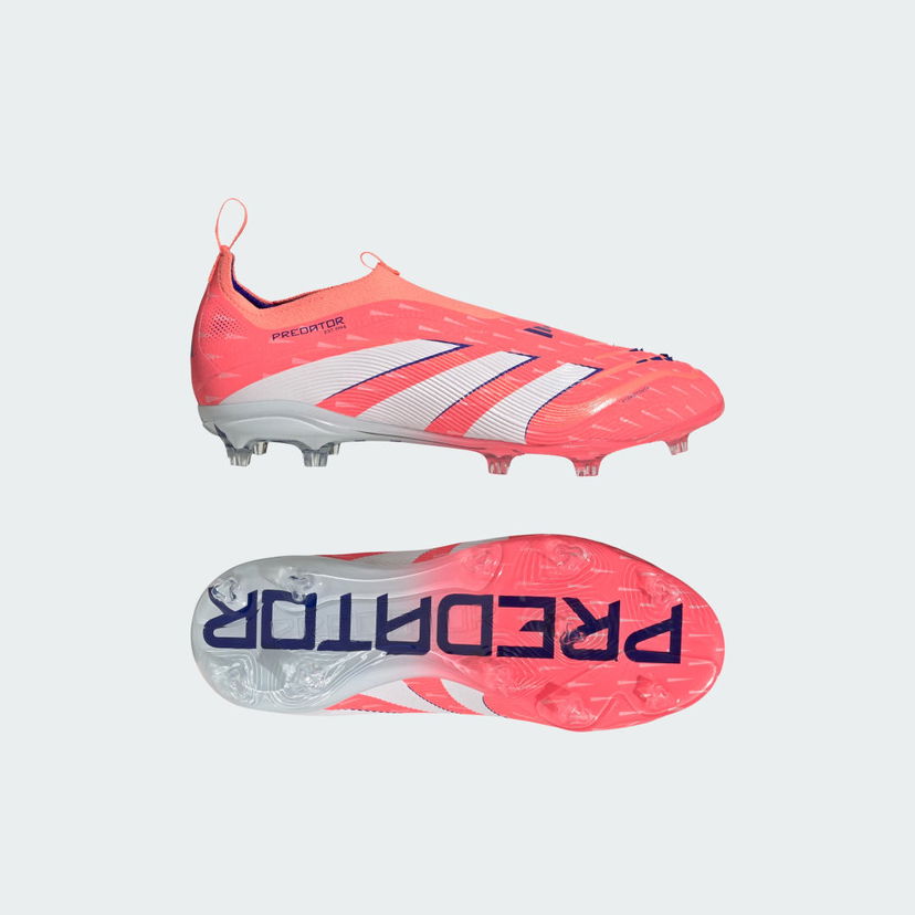 Tenisky a topánky adidas Performance Predator Elite Laceless Firm Ground Ružová | JP9913