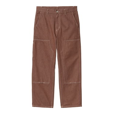 Cargo nohavice Carhartt WIP Double Knee Rinsed Pants Hnedá | I033887_9, 4