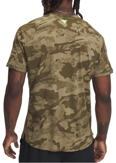 Tričko Under Armour Project Rock Iso-Chill Short Sleeve T-Shirt Zelené | 1389956-251, 2