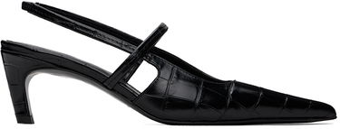 Tenisky a topánky TOTEME The Sharp Slingback Heels Čierna | 243-WAS821-LE0076, 0