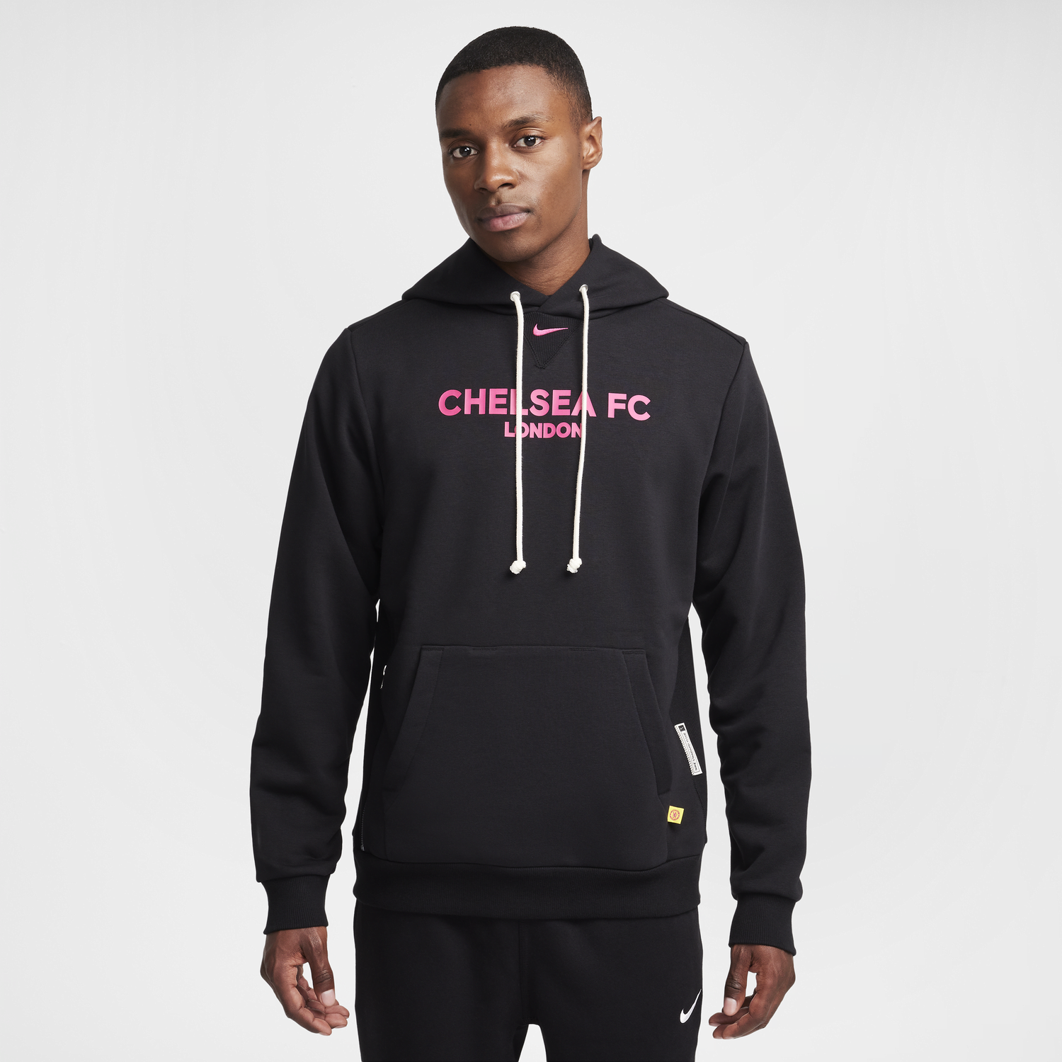 Mikina Nike Dri-FIT Chelsea FC Standard Issue Hoodie Čierna | FZ8659-010, 0