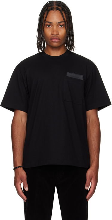 Tričko FERRAGAMO Ferragamo Pocket T-Shirt Čierna | 786361, 0