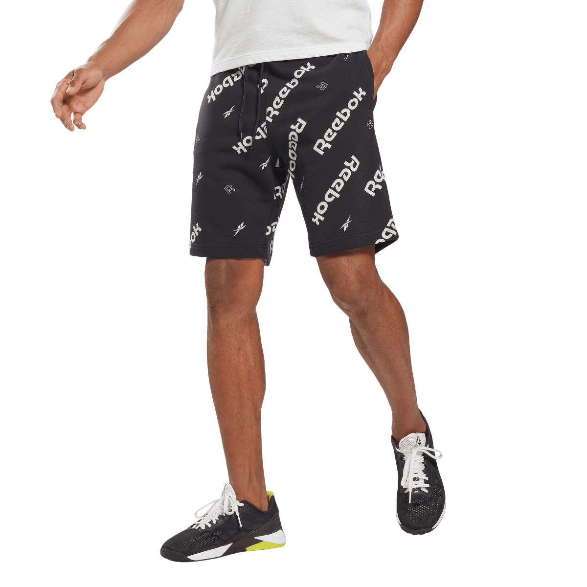 Šortky Reebok All-Over Print Shorts Čierna | HB5980, 0