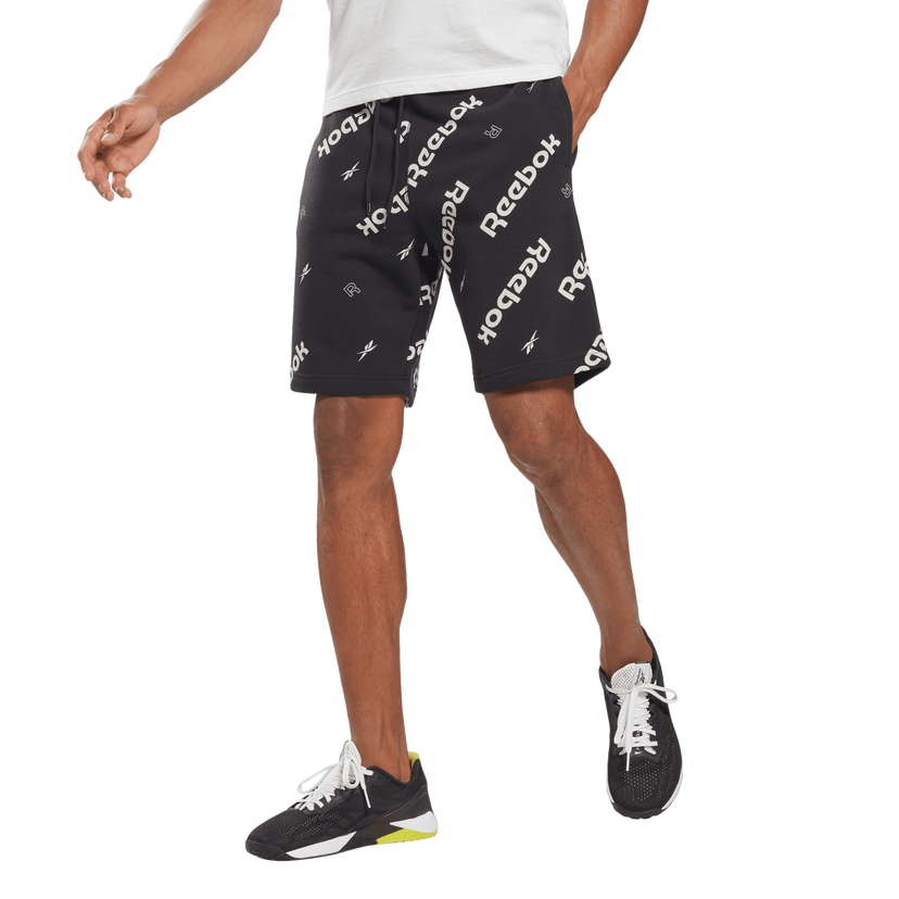 Šortky Reebok All-Over Print Shorts Čierna | HB5980