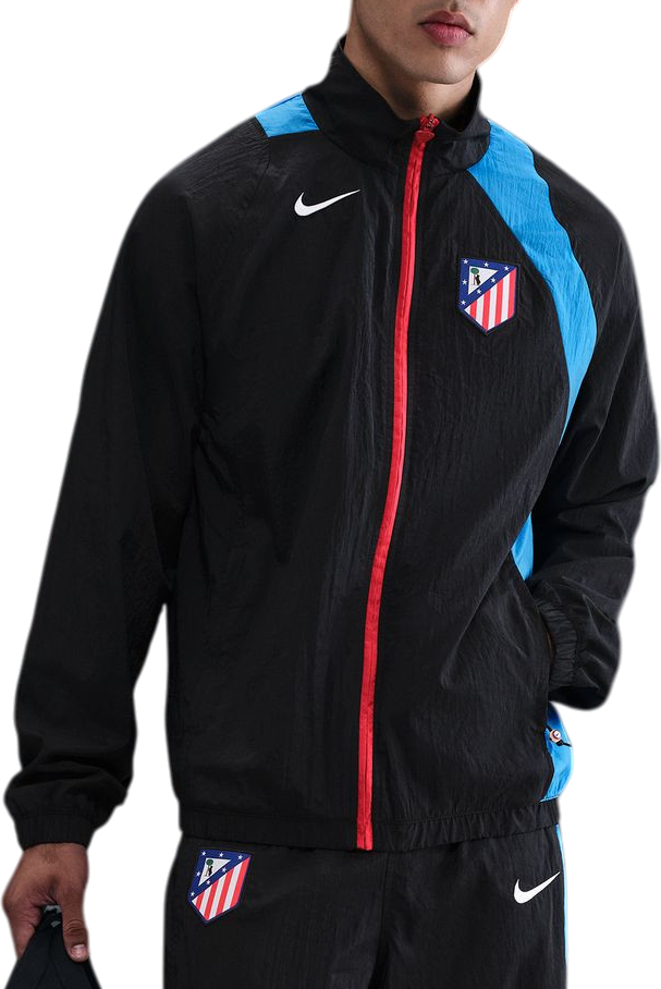 Bunda Nike Atletico Madrid Total 90 Track Jacket Čierna | hq9731-010