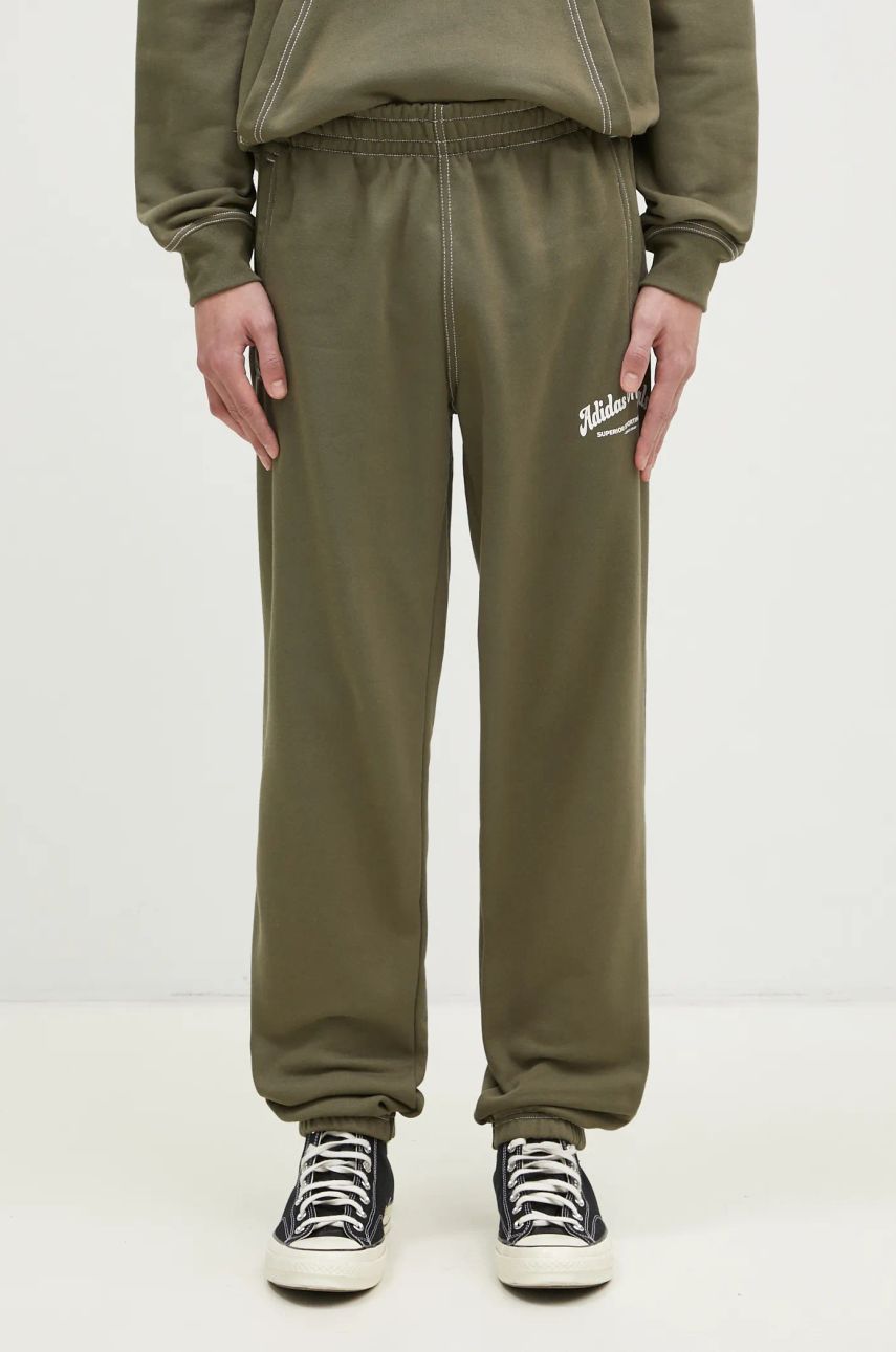 Tepláky adidas Originals Wabash Printed Sweatpants Zelené | JP4486, 0