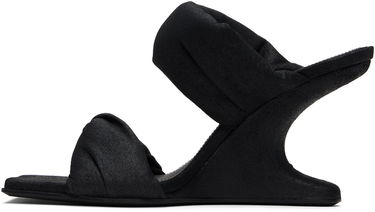 Doplnky Rick Owens Rick Owens Porterville Cantilever 8 Twisted Heeled Sandals Čierna | RP01E7803 LBA, 2