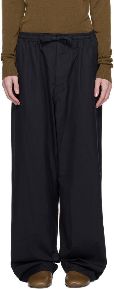 Nohavice LEMAIRE Lemaire Multi-Topstitch Taekwondo Trousers Čierna | PA1149 LF839, 0