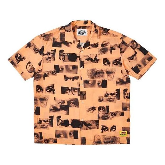 Košeľa Palace Palace Jimmy Print Shirt Oranžová | P22JZSHT001