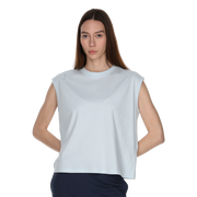 Crewneck Sleeveless T-Shirt