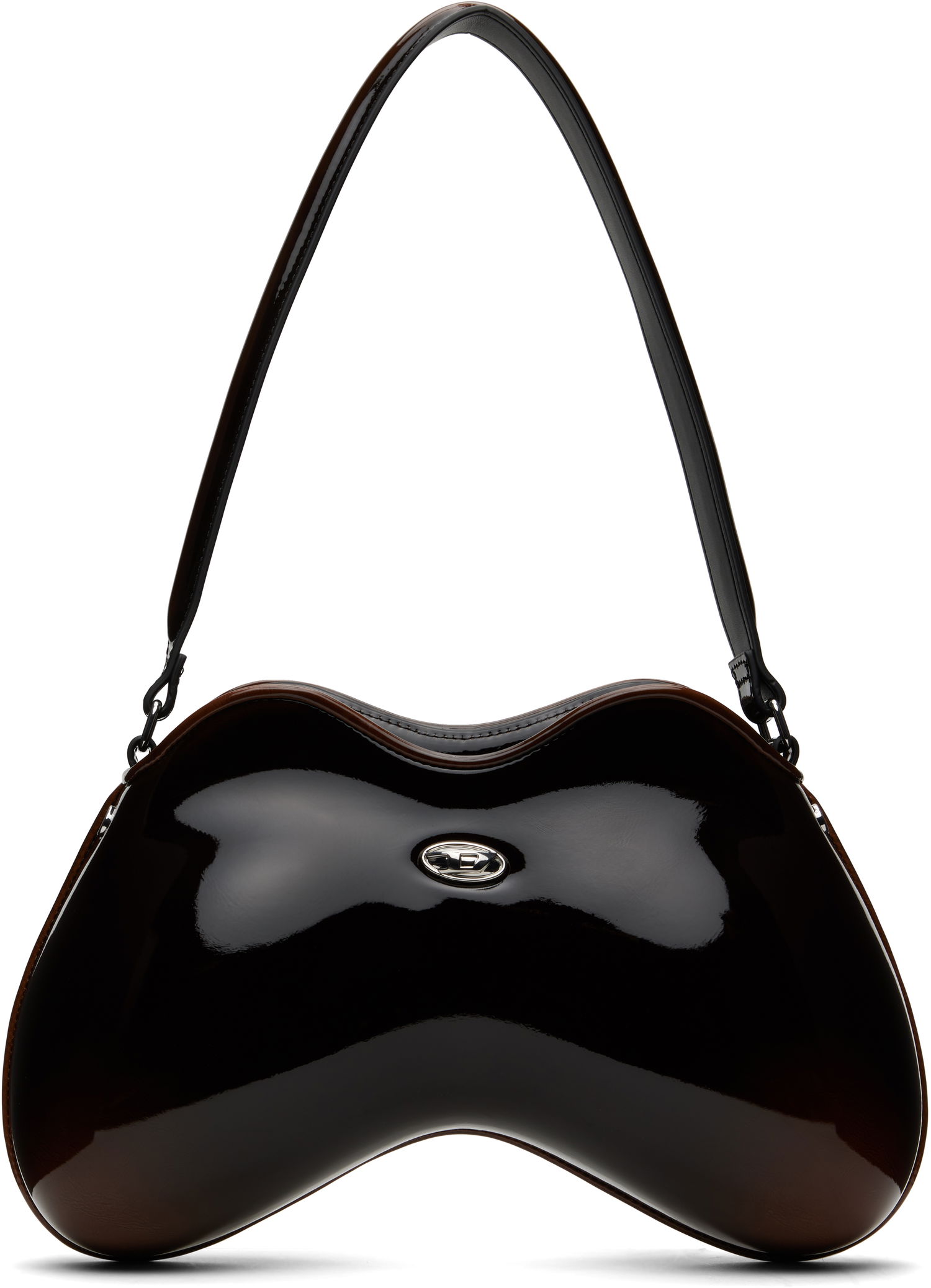 Taška cez rameno Diesel Diesel Double-D Shoulder Bag Čierna | X10327 P8008, 0