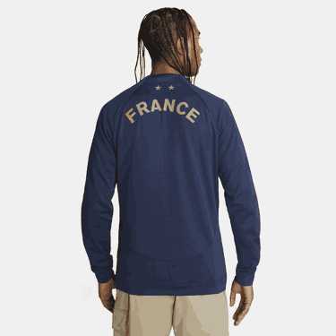 Bunda Nike FFF Academy Pro Knit Football Jacket Navy | DH4745-410, 4