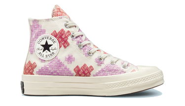 Tenisky a topánky Converse Chuck 70 High "Bright Embroidery" Ružová | A02183C, 0