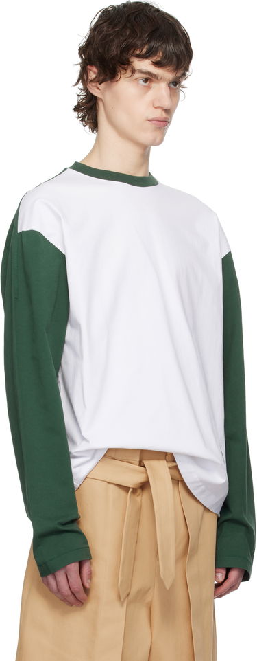 Tričko Jacquemus Jacquemus La Croisière Baseball Long-Sleeve T-Shirt Biela | 25E255JS299-2003, 1