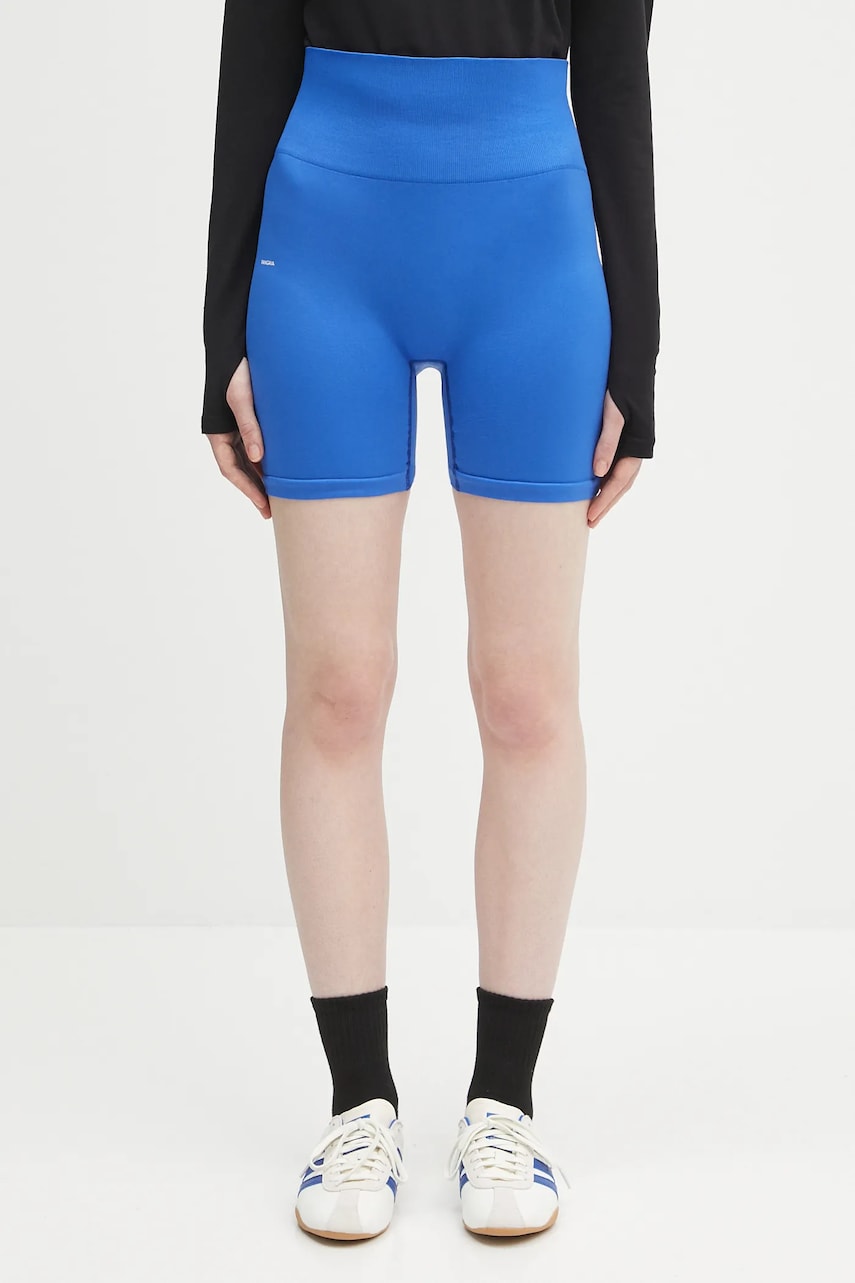 Šortky PANGAIA Pangaia Plant-Stretch Compressive High Waist Shorts Modrá | 10002485, 0