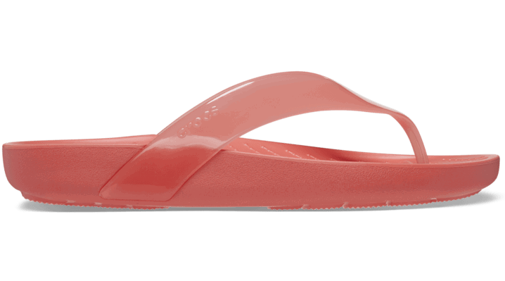 Tenisky a topánky Crocs Splash Glossy Flips Červená | 208534-6VT, 0