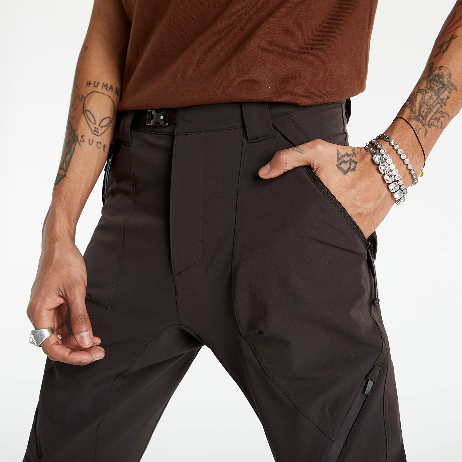 Nohavice Nike Woven Trousers Hnedá | DM1280-220, 1