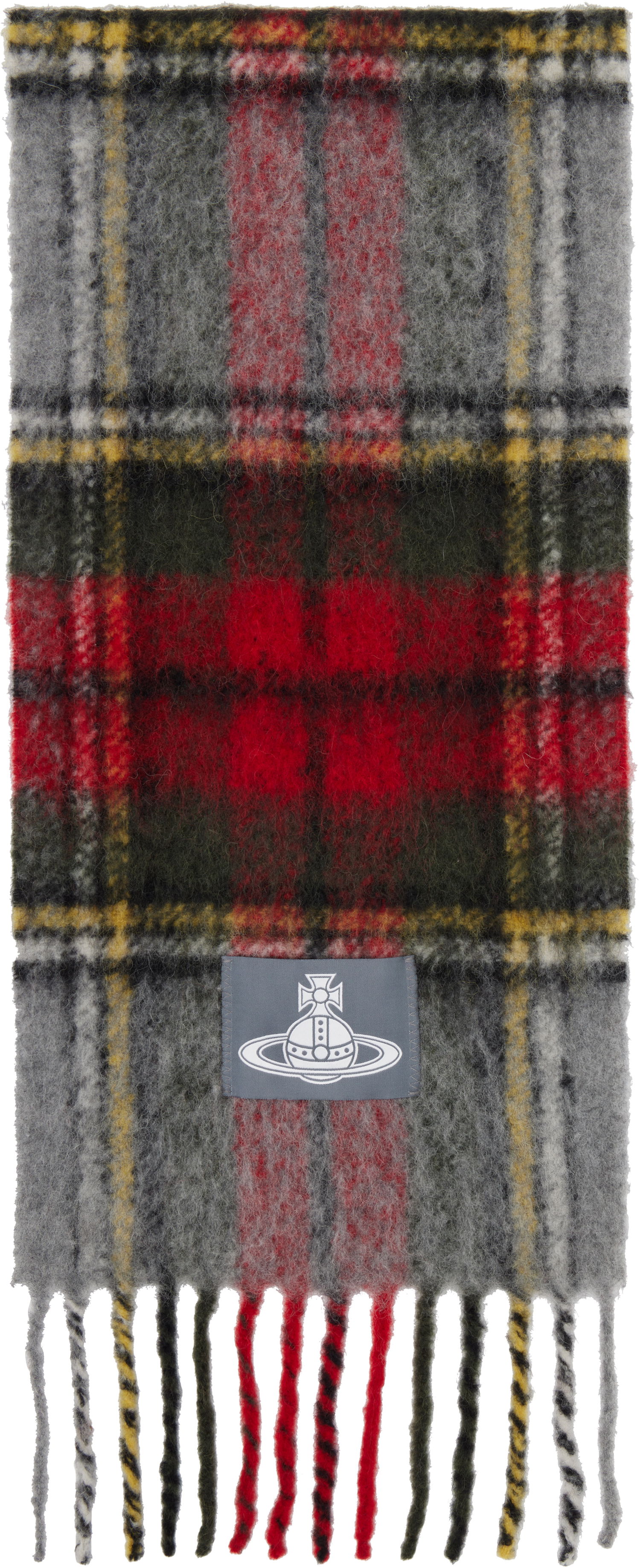 Šál Vivienne Westwood Plaid Alpaca Scarf Rôznofarebný | 8103014F-W01BM-, 0