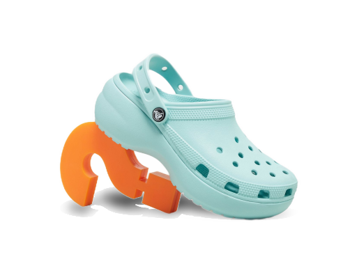 Tenisky a topánky Crocs Classic Platform Clog Tyrkysová | 2067504SS