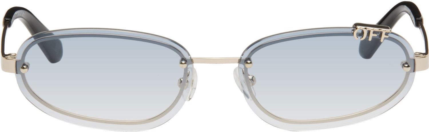 Slnečné okuliare Off-White Off-White Miami Sunglasses Modrá | OERI13MC99MET0017642, 0