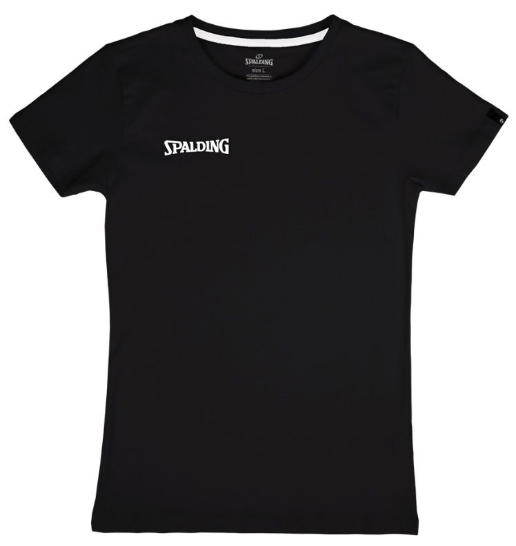 Tričko Spalding Spalding Essential T-Shirt Čierna | 40221630-black