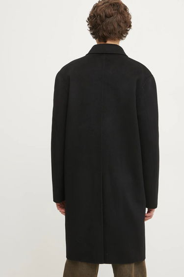Kabáty Nanushka Nanushka JANNO Oversize Wool Coat Čierna | NM24CROW01799, 2