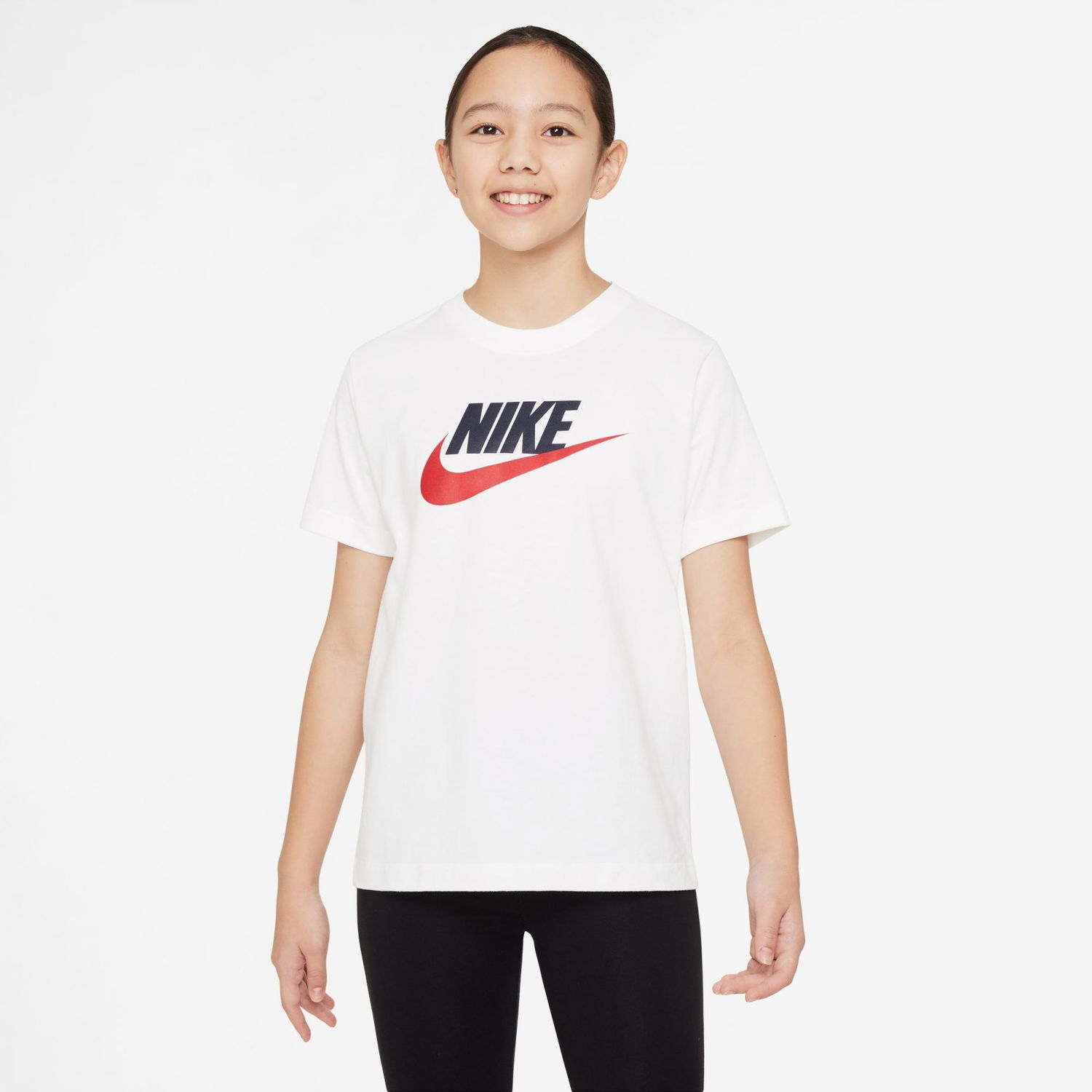 Tričko Nike Sportswear Big Kids T-Shirt Biela | FZ5178-100, 0