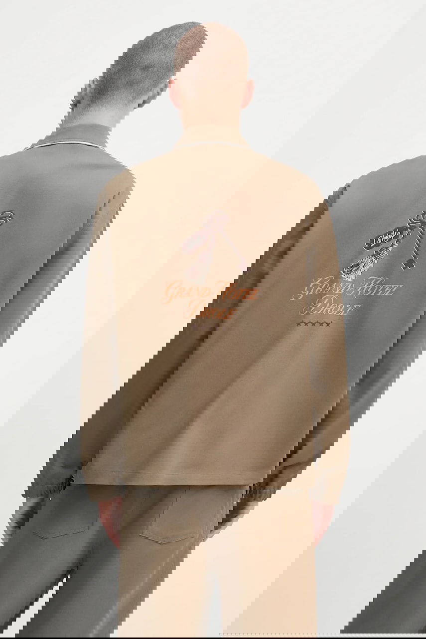Bunda Drôle de Monsieur Drôle de Monsieur La Veste Grand Hotel Jacket Hnedá | H.JT235.CO214, 0