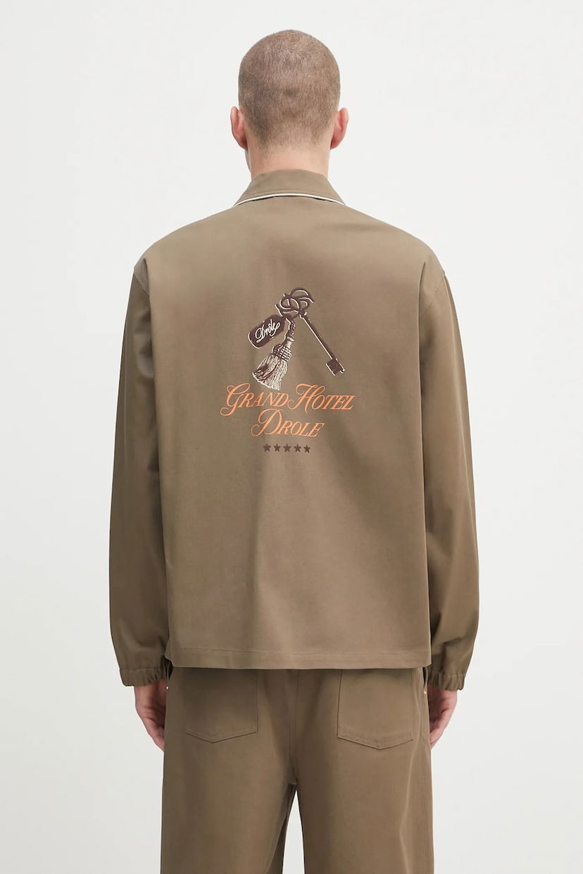 Bunda Drôle de Monsieur Drôle de Monsieur La Veste Grand Hotel Jacket Hnedá | H.JT235.CO214