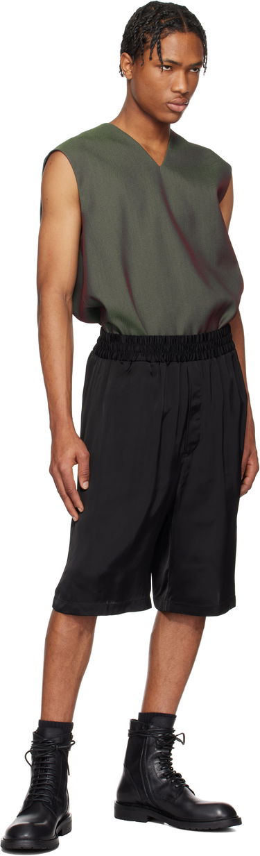 Šortky Jil Sander Jil Sander Fluid Viscose Shorts Čierna | J23KA0108_J65022, 3