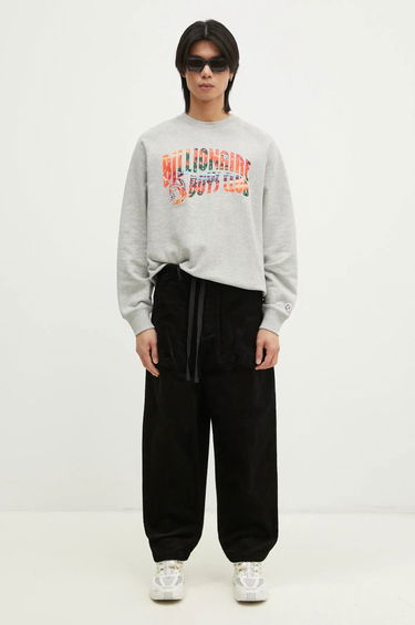 Sveter BILLIONAIRE BOYS CLUB Billionaire Boys Club Tropical Island Fill Arch Logo Crewneck Sweatshirt Šedá | B24439, 4