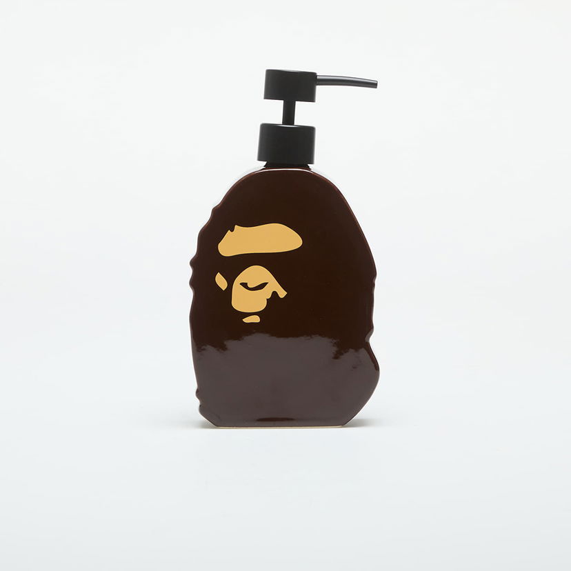 Home decor BAPE A BATHING APE Ape Head Soap Dispenser Brown Universal Hnedá | 001HOK301002M BRW