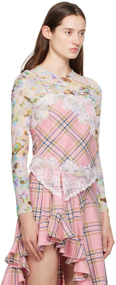 Šaty Collina Strada Collina Strada Plaid Camisole with Lace Rôznofarebný | XX3243, 1